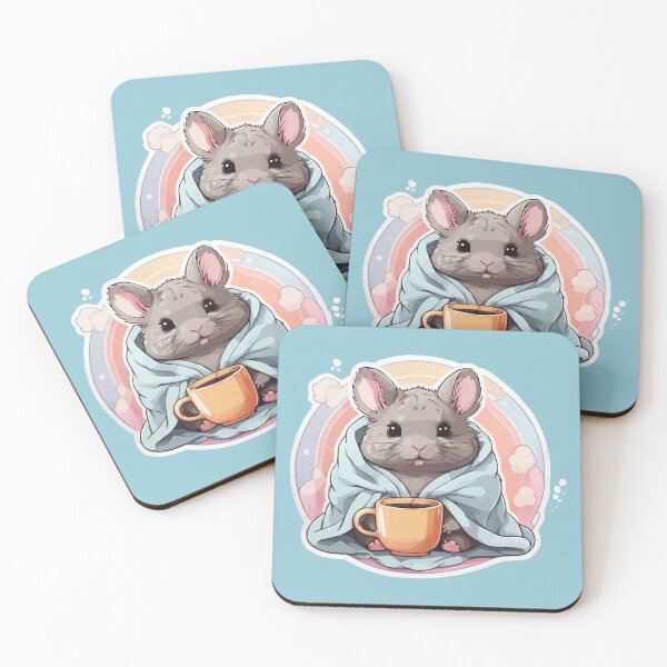 Item preview, Chinchilla Mom - Cute Chinchilla Chilling on a Blanket Ver4 designed and sold by thecatcouch.