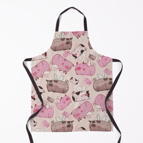 Item preview, Kawaii Pigs can Fly Whimsical Pattern designed and sold by dreamlara.