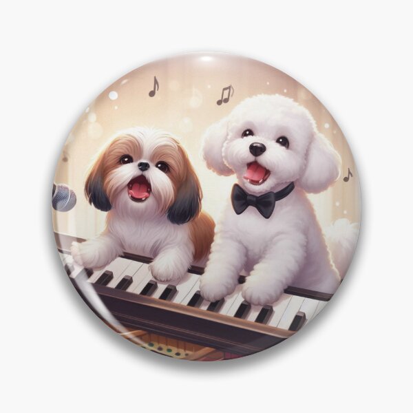 Item preview, Piano Playing Singing Dogs designed and sold by Kim Arnott.