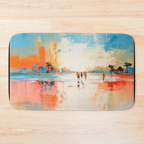 Artikelvorschau, Entdecken Sie "Simplistic & Minimalistic Vintage Sunset" Abstrakte Kunst entworfen und verkauft von ArtificialGenes.