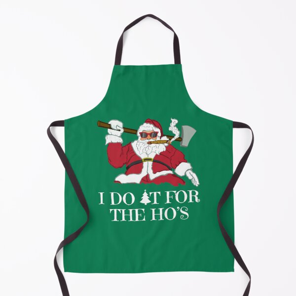 Item preview, I Do It for the Ho's Smoking Axeman Santa designed and sold by CarleLS.