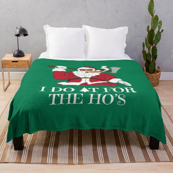 Item preview, I Do It for the Ho's Smoking Axeman Santa designed and sold by CarleLS.