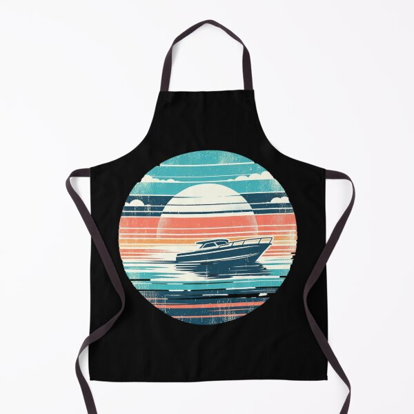 Artikelvorschau, Boot bei Sonnenaufgang entworfen und verkauft von DadDrivenDesign.