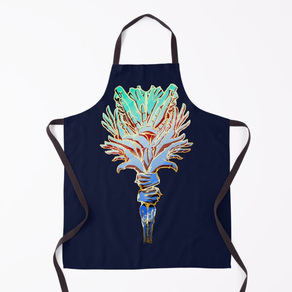 Artikelvorschau, Okkulter Blumenstrauß aus blauen und goldenen Händen entworfen und verkauft von AidanThomasArt.