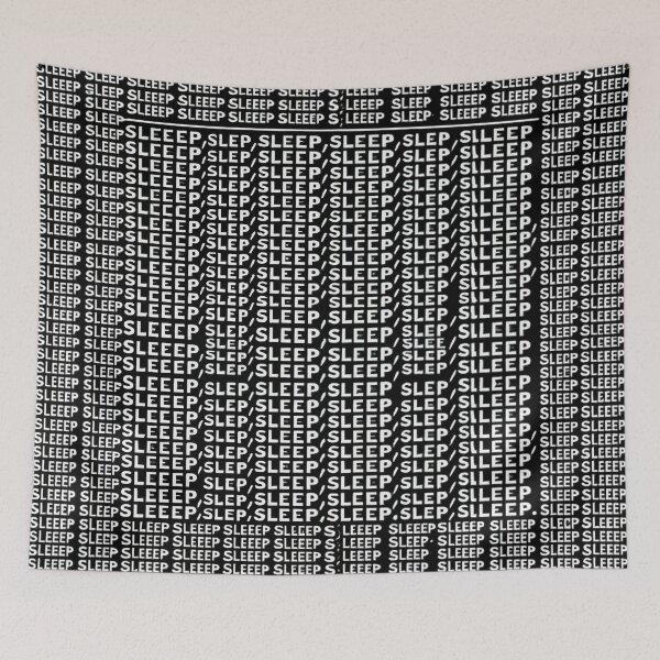 Item preview, Sleep Text Pattern designed and sold by OblakShop.