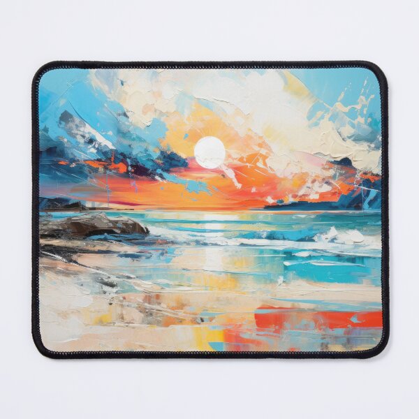 Item preview, Explore "Simplistic & Minimalistic Vintage Sunset" Abstract Art designed and sold by ArtificialGenes.