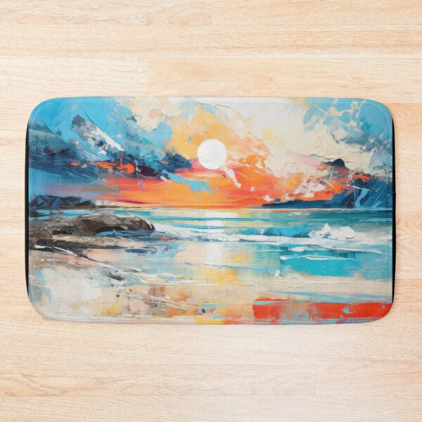 Item preview, Explore "Simplistic & Minimalistic Vintage Sunset" Abstract Art designed and sold by ArtificialGenes.