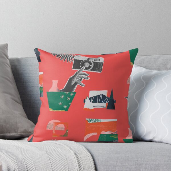 Item preview, Wacky Holiday Colors Retro Camera, Fern, and Mountain Image designed and sold by IntoClearWater.