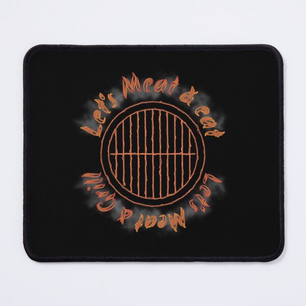 Item preview, Let's Meat And Eat - Let's Meat And Grill - Grill Puns designed and sold by ArtFisher.