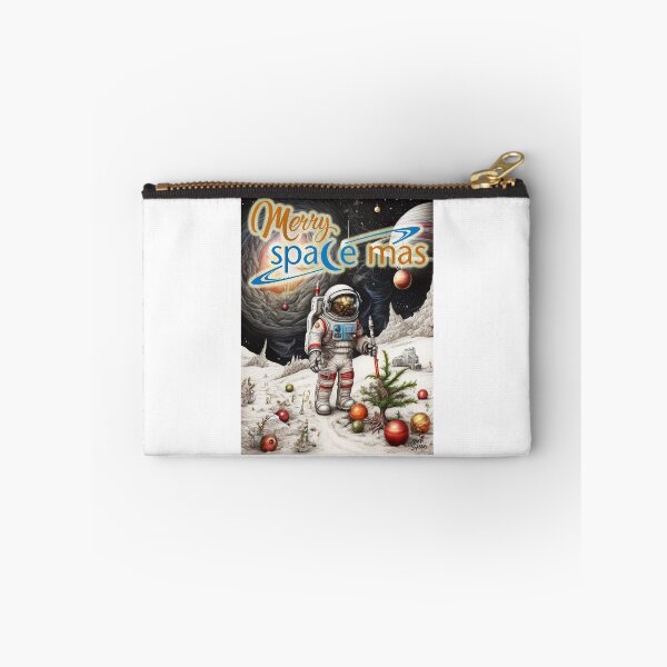 Item preview, Merry Space-Mas; Christmas; Science Fiction; designed and sold by StickerApe.