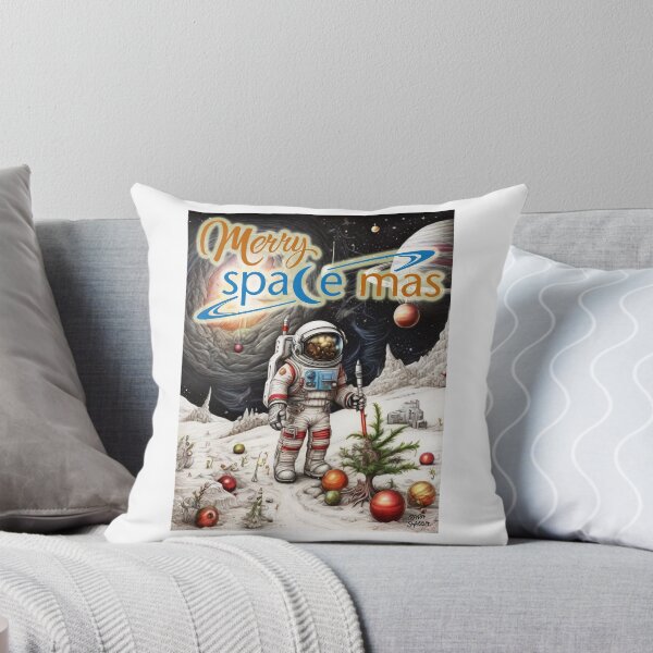 Item preview, Merry Space-Mas; Christmas; Science Fiction; designed and sold by StickerApe.