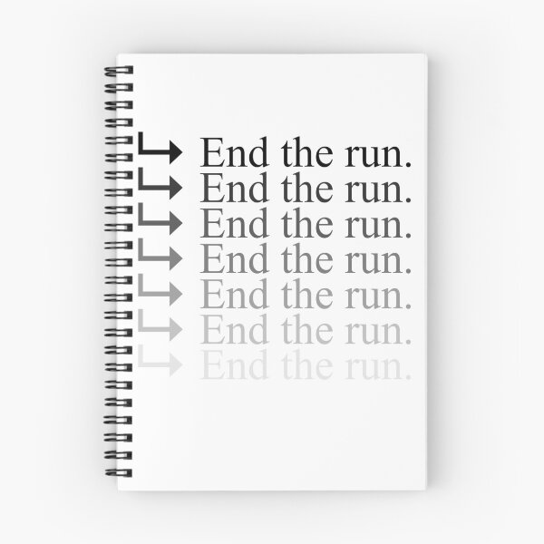 Item preview, End the run. designed and sold by Slench.