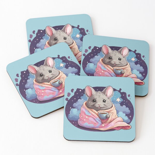 Item preview, Chinchilla Mom - Cute Chinchilla Chilling on a Blanket Ver5 designed and sold by thecatcouch.