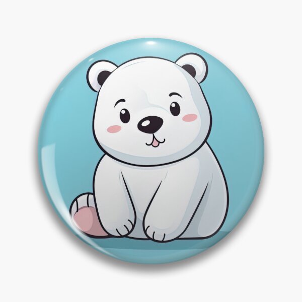 Item preview, Polar bear | cute style designed and sold by ComicsFactory.
