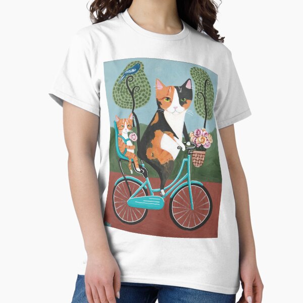 Item preview, Mother's Day Bicycle Ride designed and sold by KilkennyCat Art.