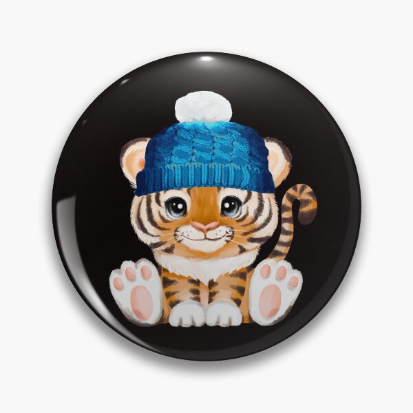 Item preview, Winter Baby Tiger  designed and sold by TigerRoseStudio.