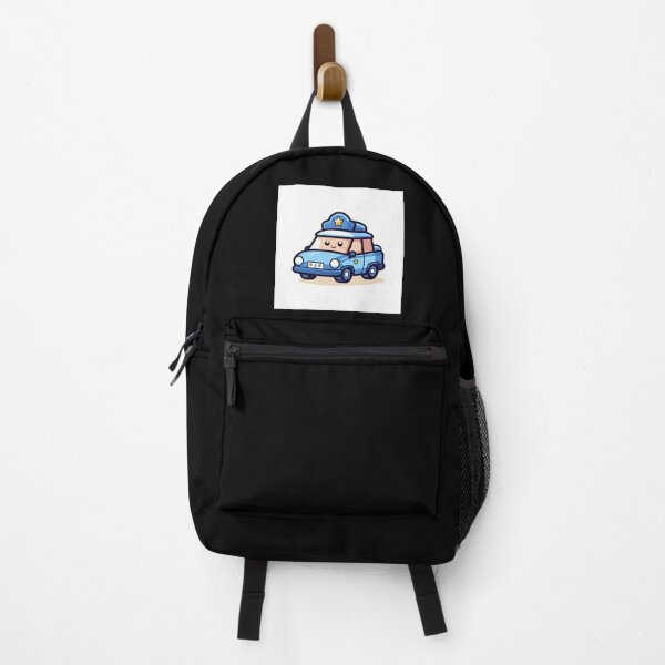 Item preview, Police Car | cute style designed and sold by ComicsFactory.