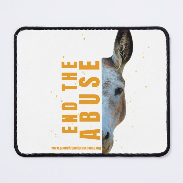 Item preview, Peaceful Pastures Donkey Rescue End the Abuse - Donkey Rescue designed and sold by Ppdr.