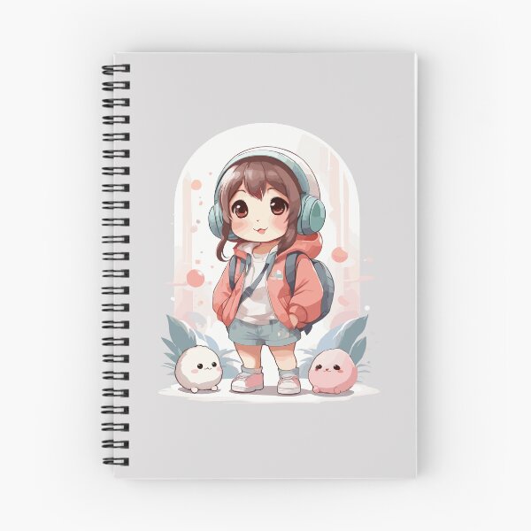 Item preview, cute mochies and cartoon girl designed and sold by InkInspiratons.