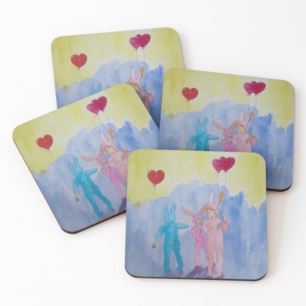 Item preview, The Bunny Kids Watercolor designed and sold by TurnipWilson.