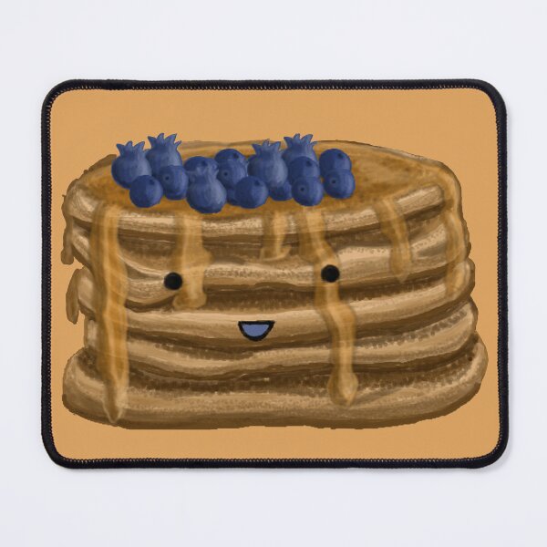 Item preview, Happy Blueberry Pancakes designed and sold by UnhamperedArt.