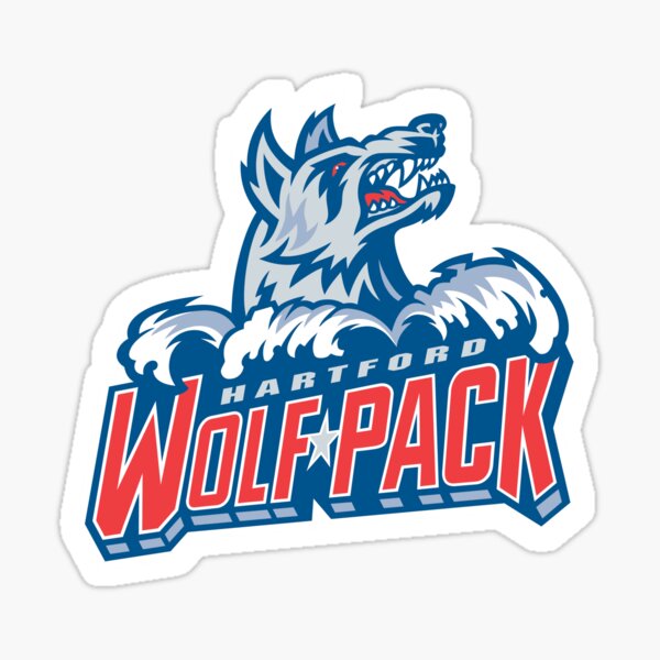 "Hartford Wolf Pack" Sticker for Sale by scottr744 Redbubble