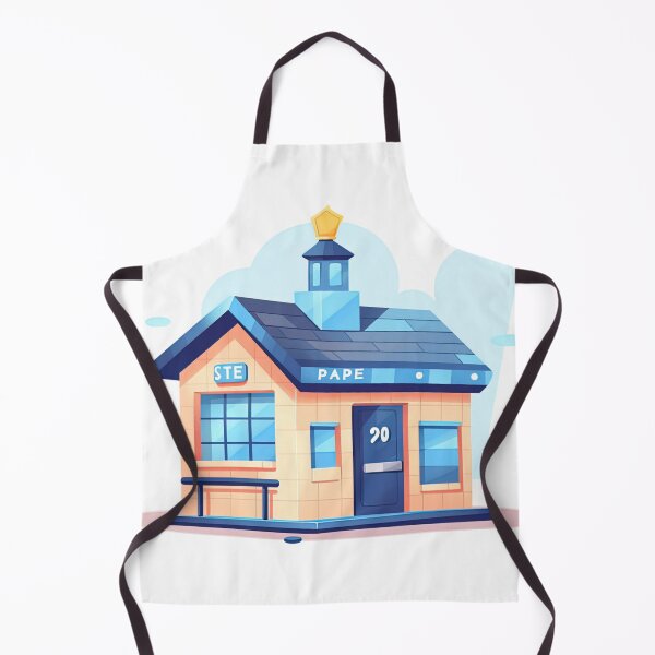 Item preview, Police station | cute style designed and sold by ComicsFactory.