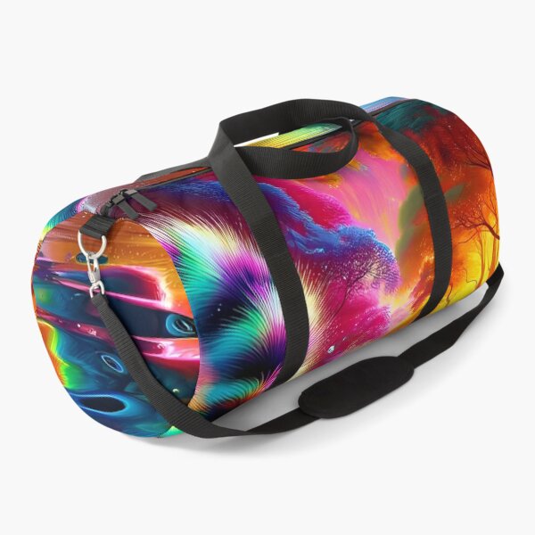 Item preview, Psychedelic Lemur Luminous Leap designed and sold by Matt's Artificial Nature.