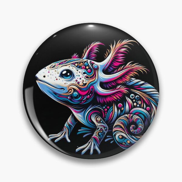 Item preview, Axolotl (Stubby) | Street Art | Boldly Yours | Streatures designed and sold by Streatures.
