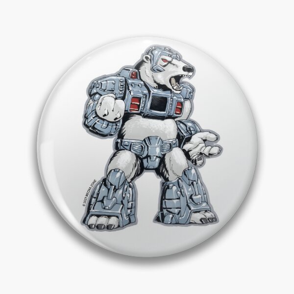 Item preview, Warrior Polar Bear designed and sold by Mecha-Zone.