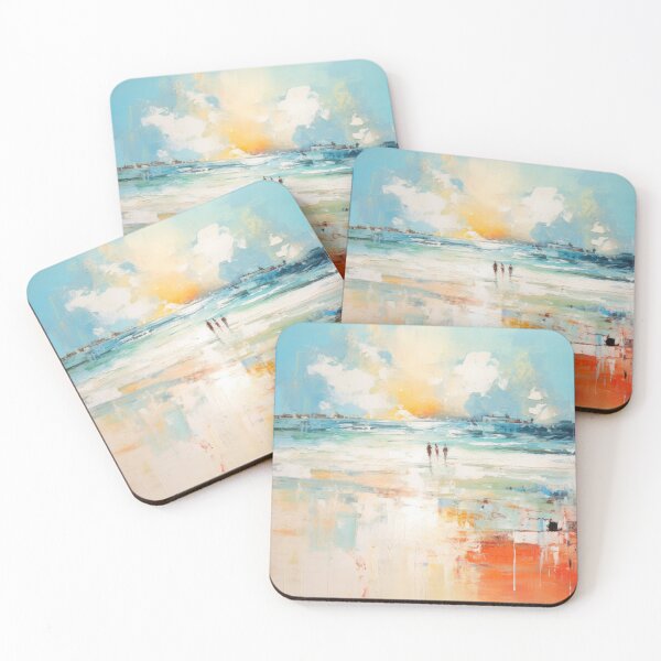 Artikelvorschau, Entdecken Sie "Simplistic & Minimalistic Vintage Sunset" Abstrakte Kunst entworfen und verkauft von ArtificialGenes.