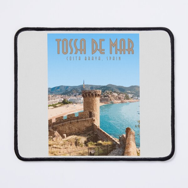 Item preview, tossa de mar, costa brava, Barcelona spain sticker designed and sold by MadeByEmilyLam.