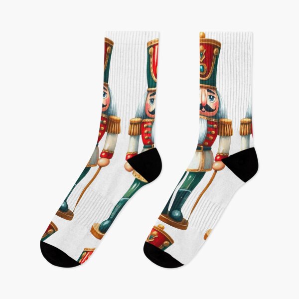 Item preview, Christmas Nutcracker Watercolor Painting - Different Pattern designed and sold by Star-Fragment.