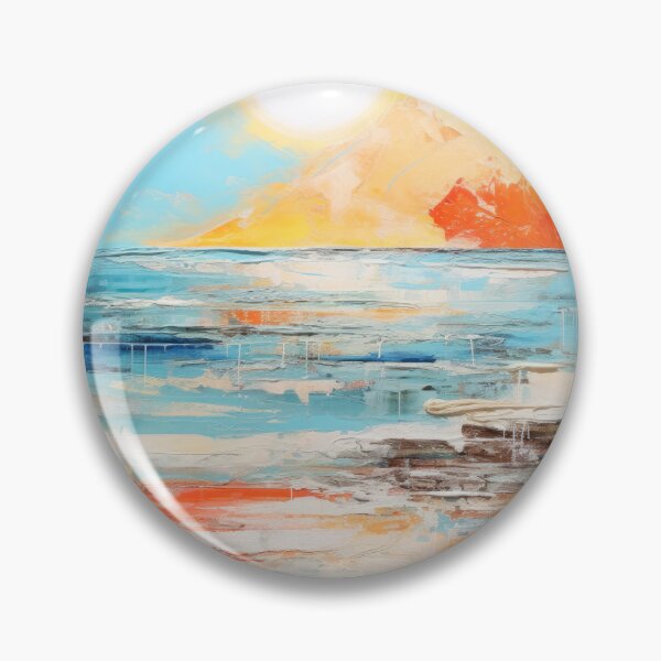 Artikelvorschau, Entdecken Sie "Simplistic & Minimalistic Vintage Sunset" Abstrakte Kunst entworfen und verkauft von ArtificialGenes.