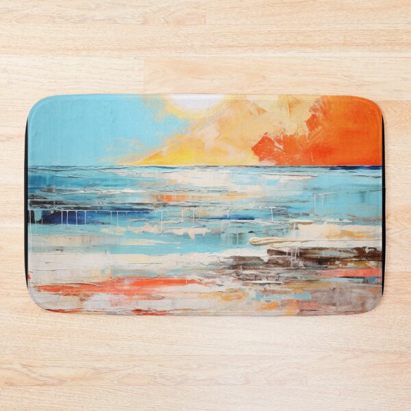 Artikelvorschau, Entdecken Sie "Simplistic & Minimalistic Vintage Sunset" Abstrakte Kunst entworfen und verkauft von ArtificialGenes.