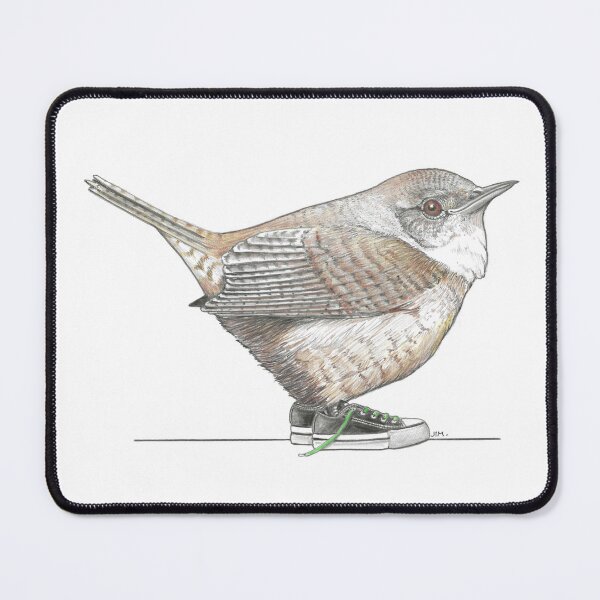 Item preview, Wren in Low Top Sneakers designed and sold by JimsBirds.