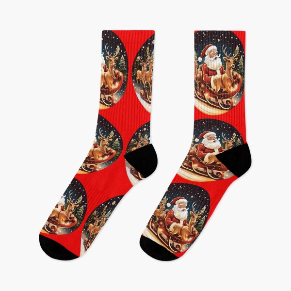 Item preview, Charming image of a jolly Santa Claus designed and sold by AI-Only Creations.