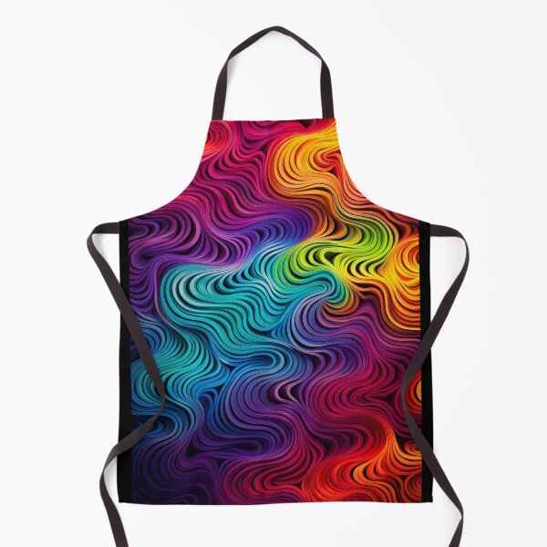 Item preview, Colorful Wave Pattern Abstract designed and sold by unknown-places.