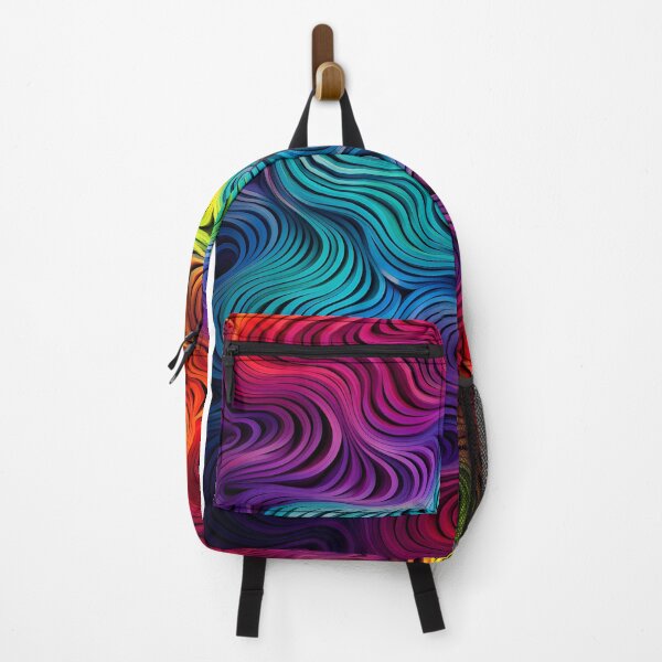 Item preview, Colorful Wave Pattern Abstract designed and sold by unknown-places.