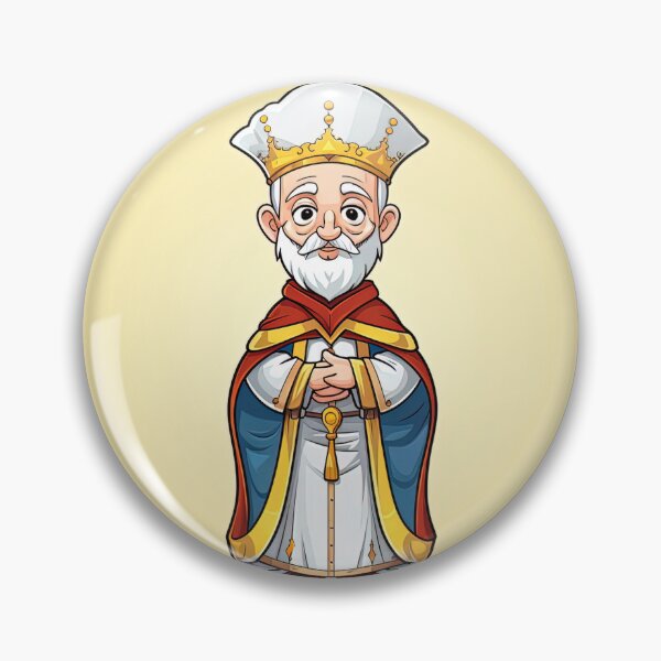 Item preview, Pope Gregory I | cute style designed and sold by ComicsFactory.