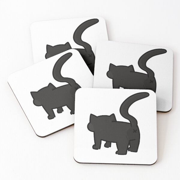 Item preview, Cute Silly Black Cat From The Back designed and sold by CaliDraw.