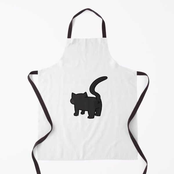 Item preview, Cute Silly Black Cat From The Back designed and sold by CaliDraw.