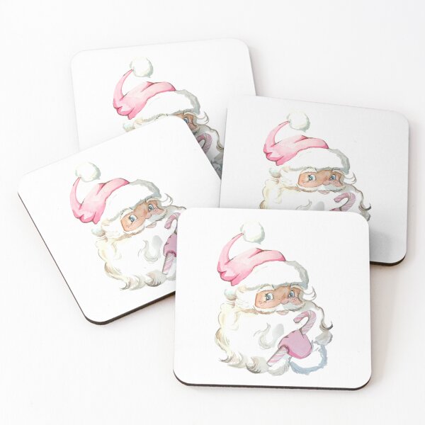 Item preview, Vintage Pink Santa designed and sold by Sable Designs.