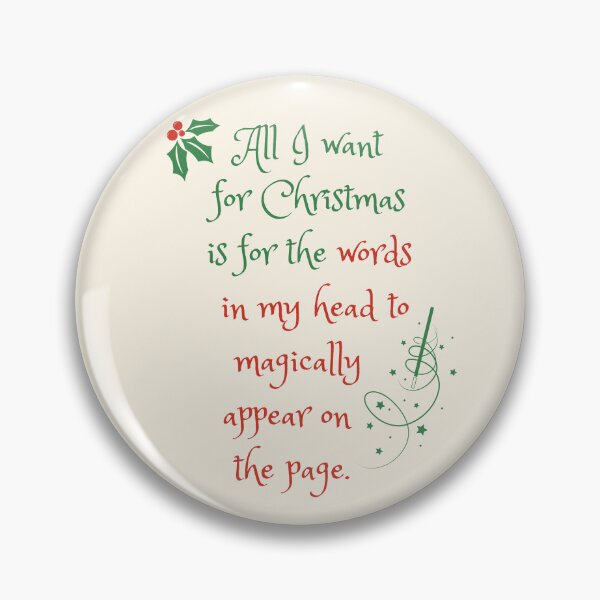 Item preview, Christmas Writer - Magic Words designed and sold by HolidayWriter.