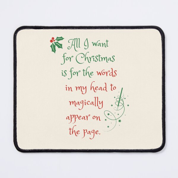 Item preview, Christmas Writer - Magic Words designed and sold by HolidayWriter.