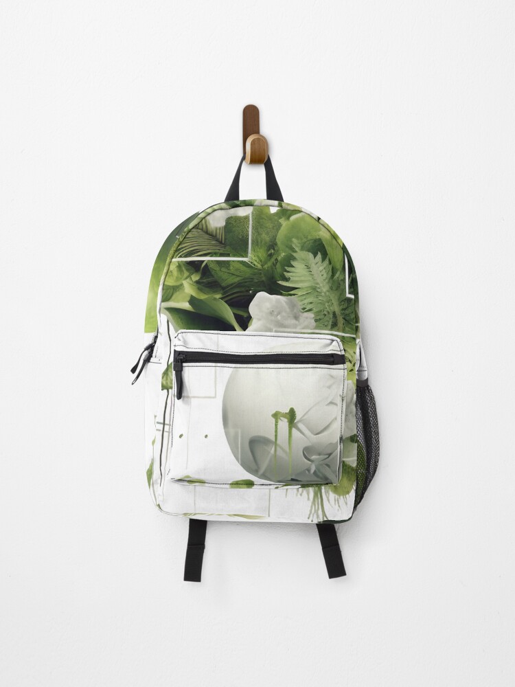 Thumbnail 1 of 3, Backpack, Geometric Botany designed and sold by Tillyvanilli.