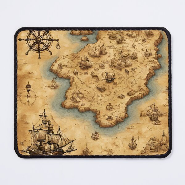 Item preview, Treasure map designed and sold by StyleSketch.