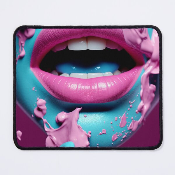 Item preview, Pink Bubble Gum Lips designed and sold by Joy Womble.