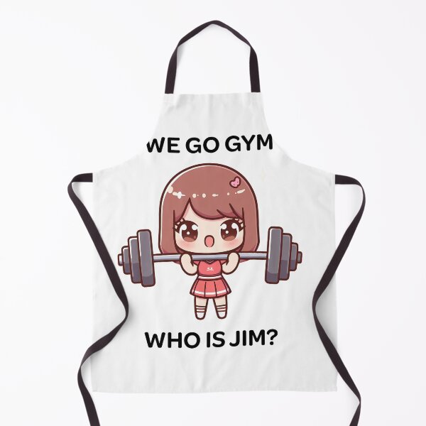 Item preview, Cute girl "We Go Gym" logo designed and sold by ArsiStrenght.