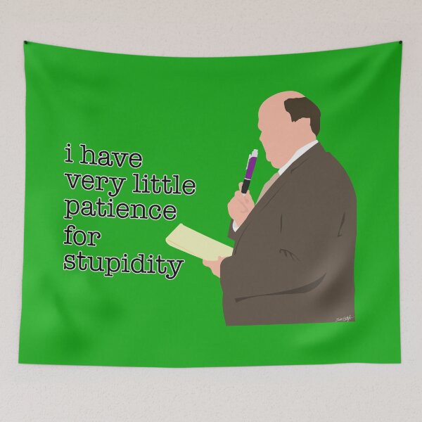Item preview, I Have Very Little Patience for Stupidity designed and sold by doctorheadly.